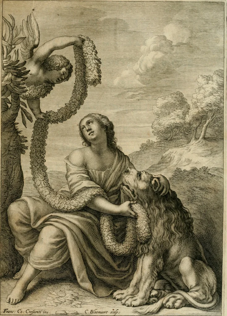 An illustration from Documenti d'amore, 1640, leaf 376