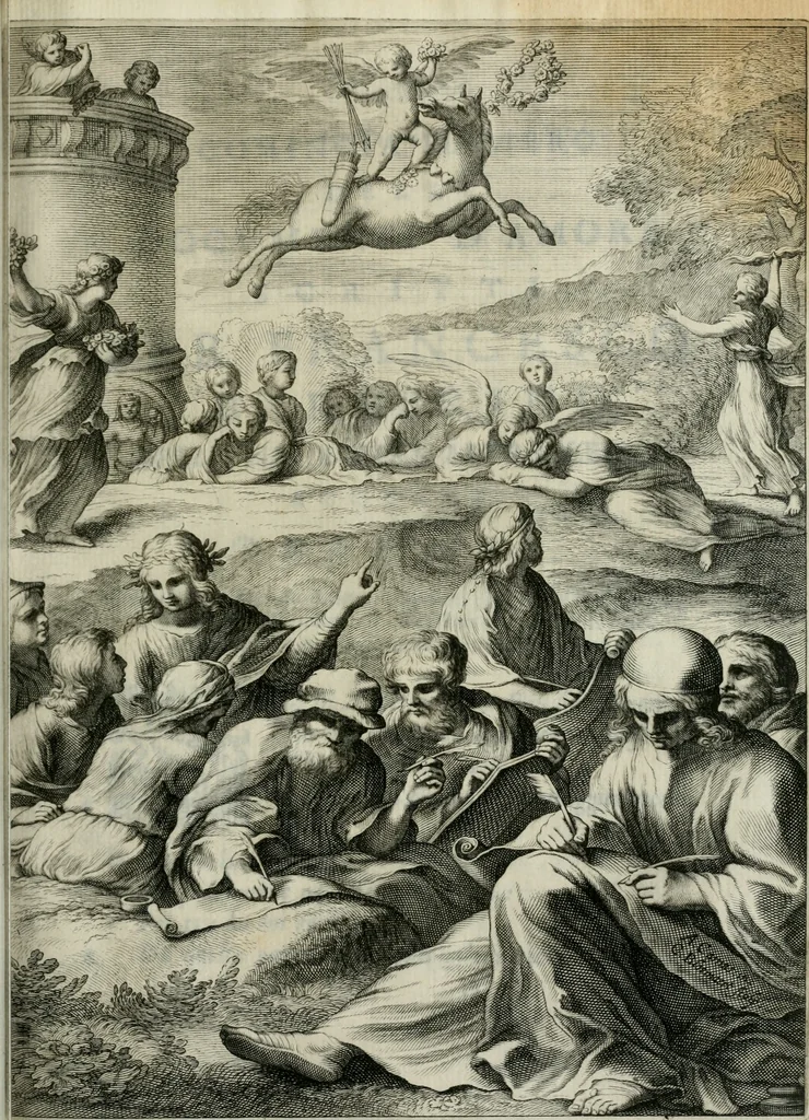 An illustration from Documenti d'amore, 1640, leaf 48