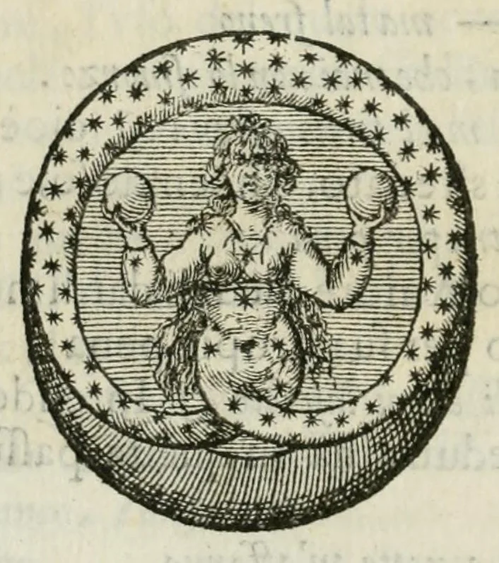 An illustration from Documenti d'amore, 1640, leaf 570