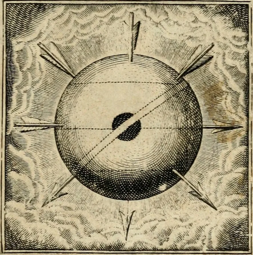 An illustration from Amoris diuini emblemata, 1615, leaf 4