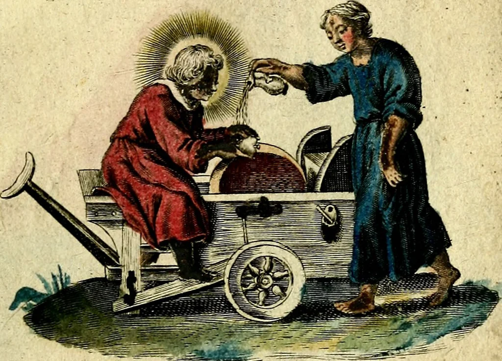 An illustration from Amoris diuini et humani effectus : varii Sacræ Scripturæ Sanctorumq; PP. sententijs : ac Gallicis versibus illustrati, 1626, leaf 52