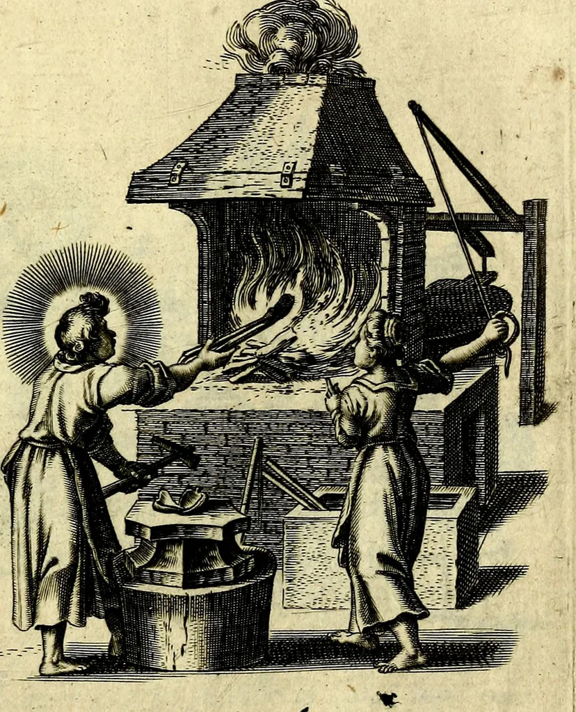 An illustration from Amoris diuini et humani effectus : varii Sacræ Scripturæ Sanctorumq; PP. sententijs : ac Gallicis versibus illustrati, 1626, leaf 76
