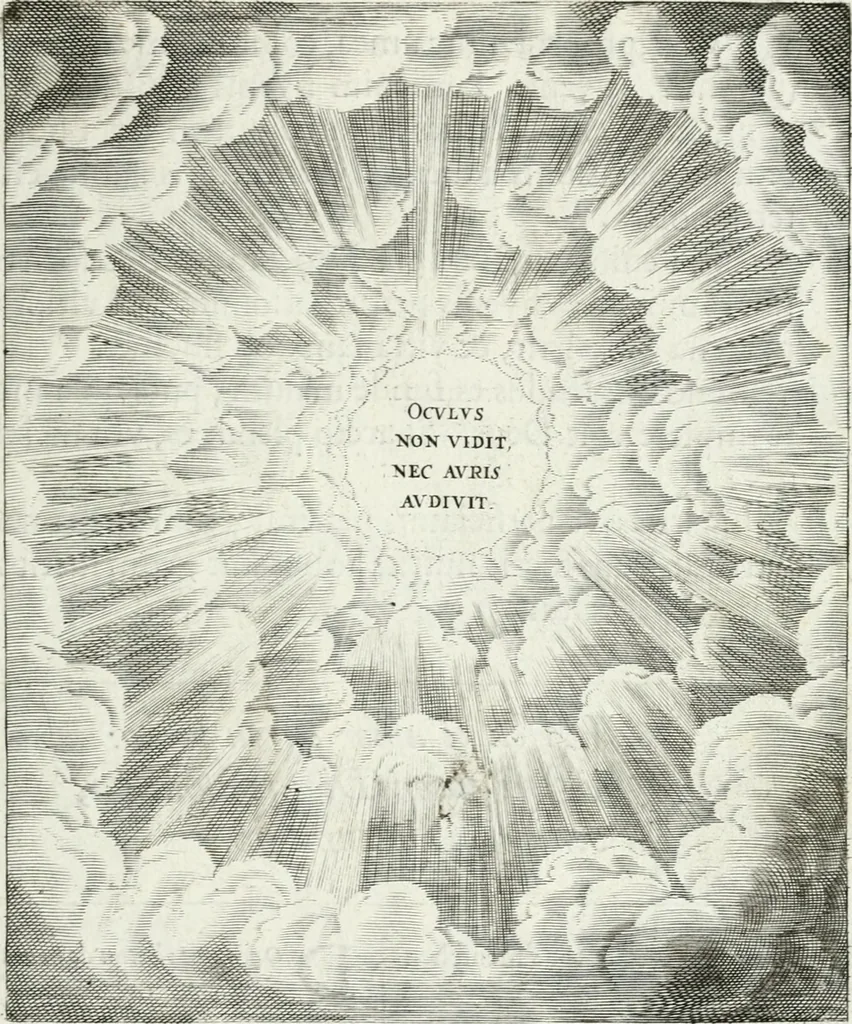 An illustration from Amoris divini emblemata, 1660, leaf 14