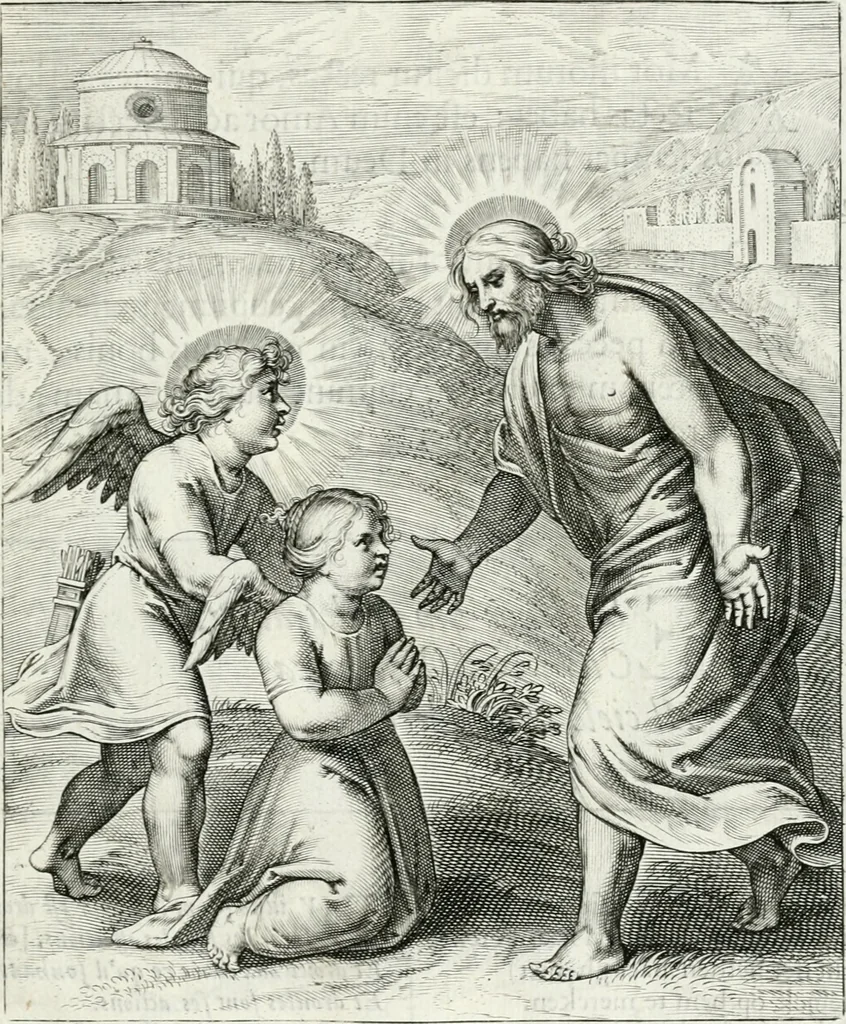 An illustration from Amoris divini emblemata, 1660, leaf 18