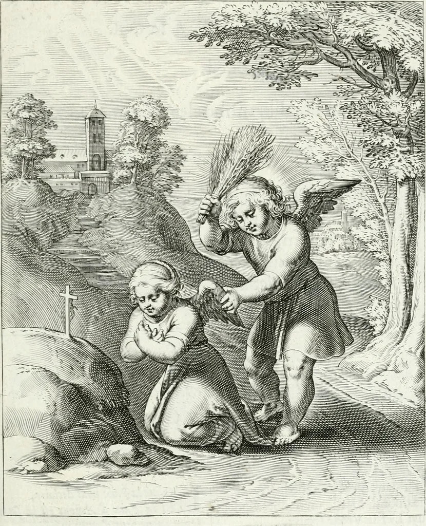 An illustration from Amoris divini emblemata, 1660, leaf 68