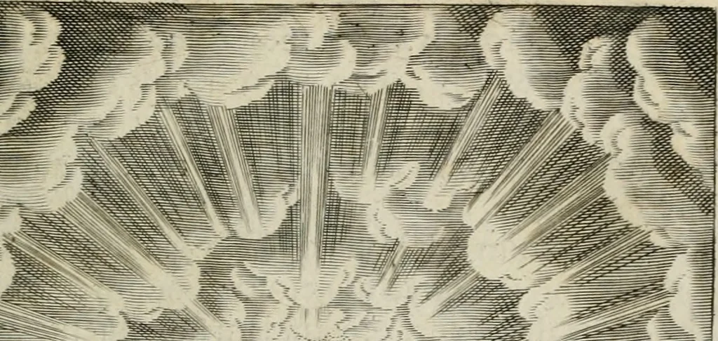An illustration from Amoris divini emblemata, 1660, leaf 14