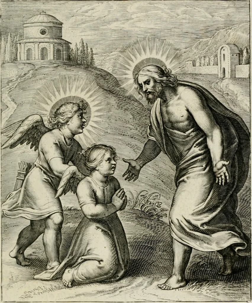 An illustration from Amoris divini emblemata, 1660, leaf 18