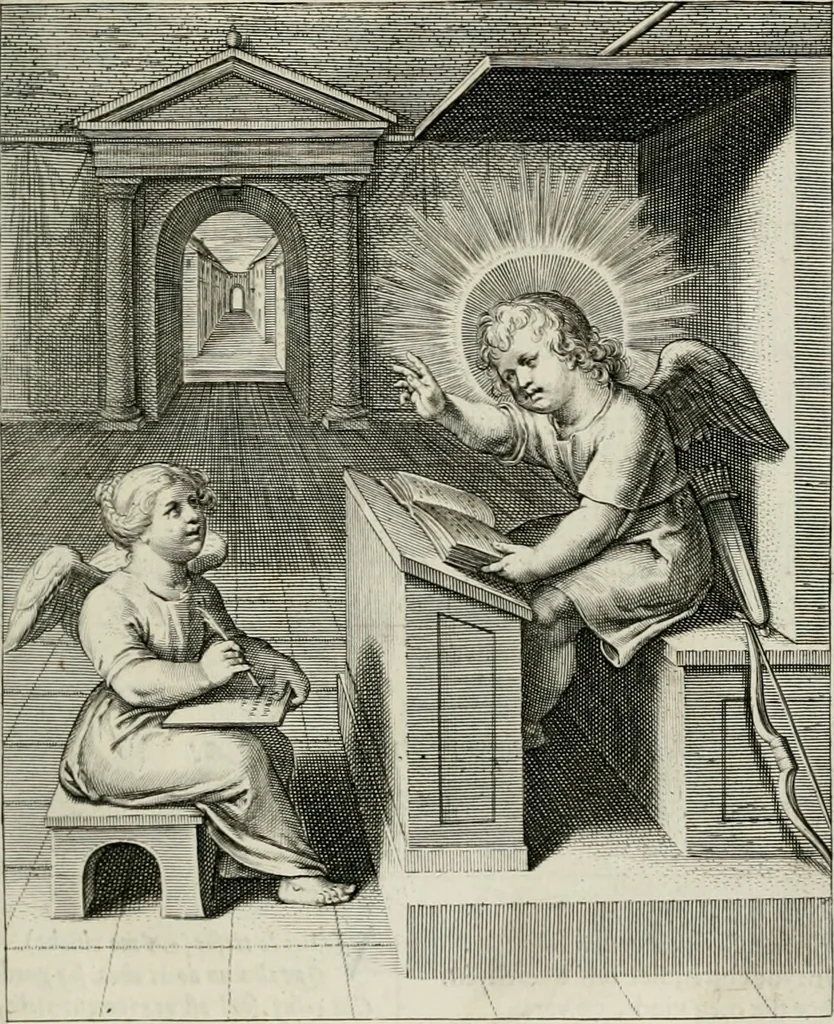 An illustration from Amoris divini emblemata, 1660, leaf 28
