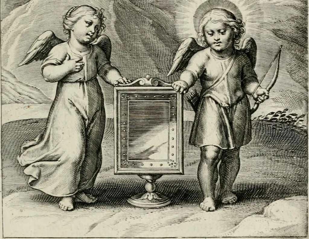 An illustration from Amoris divini emblemata, 1660, leaf 32