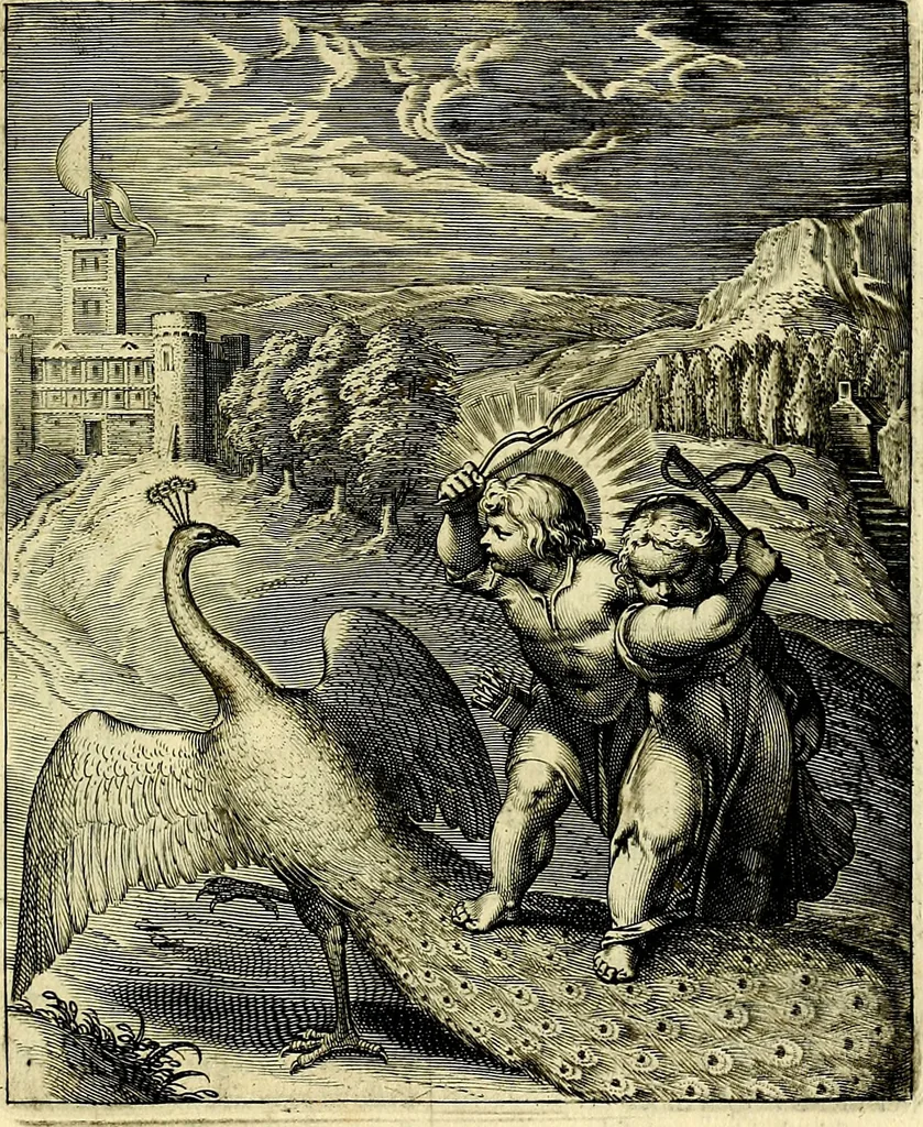 An illustration from Amoris divini emblemata, stvdio et aere Othonis Væni concinnata, 1660, leaf 118