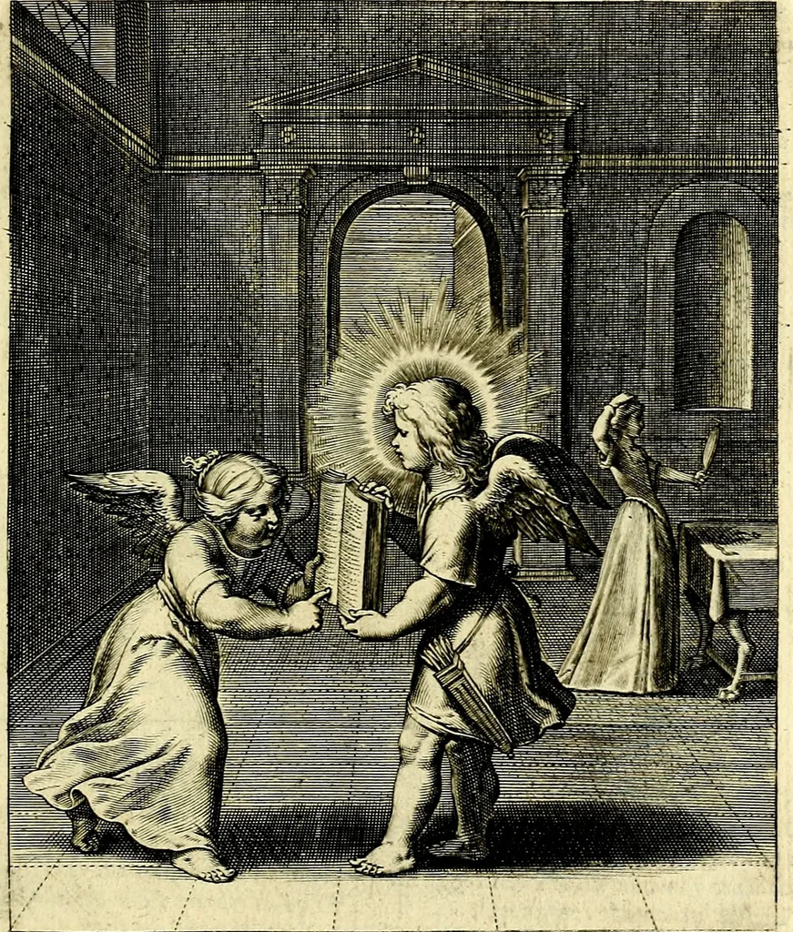An illustration from Amoris divini emblemata, stvdio et aere Othonis Væni concinnata, 1660, leaf 120