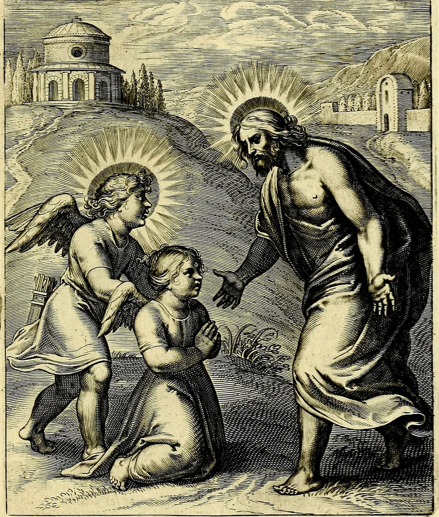 An illustration from Amoris divini emblemata, stvdio et aere Othonis Væni concinnata, 1660, leaf 18