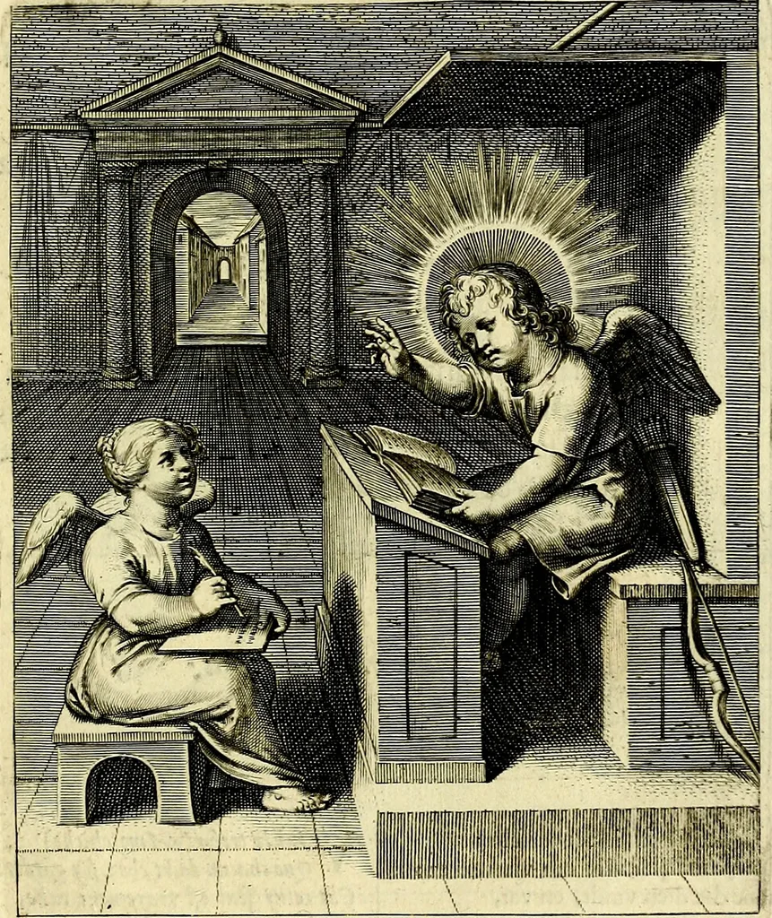 An illustration from Amoris divini emblemata, stvdio et aere Othonis Væni concinnata, 1660, leaf 28