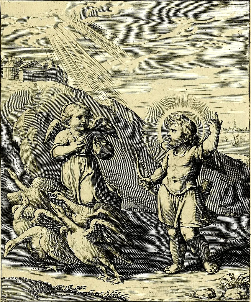 An illustration from Amoris divini emblemata, stvdio et aere Othonis Væni concinnata, 1660, leaf 58