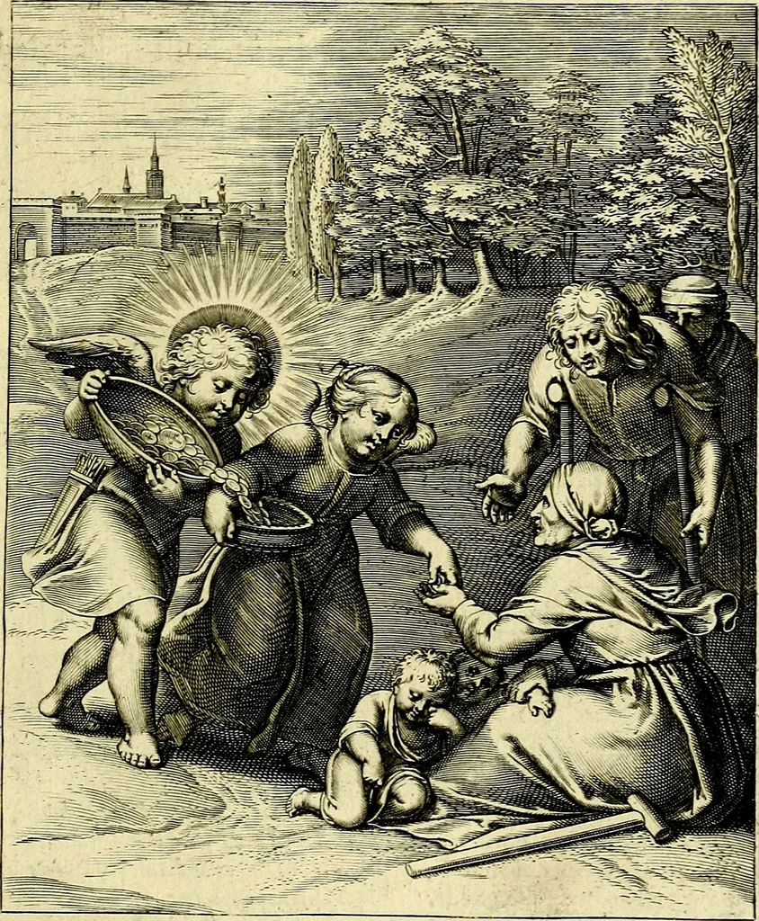 An illustration from Amoris divini emblemata, stvdio et aere Othonis Væni concinnata, 1660, leaf 60