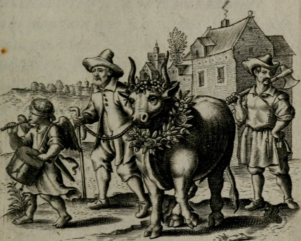 An illustration from Amoris divini et humani antipathia, sive effectus varij, e varijs Sacrae Scripturae locis deprompti, elblematis suis expressi ..., 1629, leaf 178
