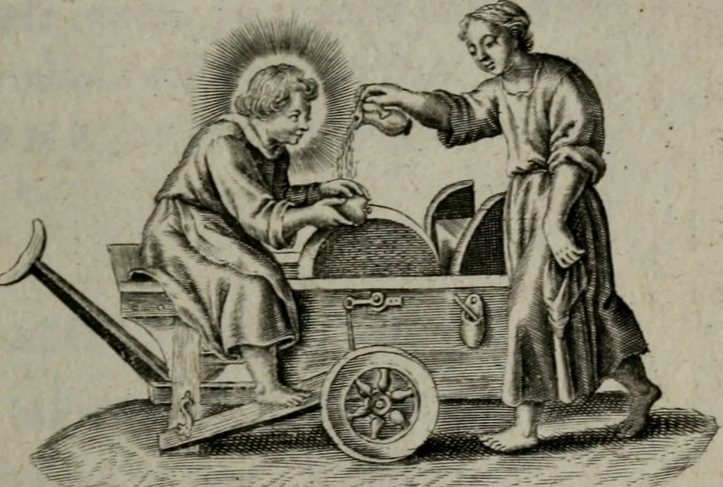 An illustration from Amoris divini et humani antipathia, sive effectus varij, e varijs Sacrae Scripturae locis deprompti, elblematis suis expressi ..., 1629, leaf 230