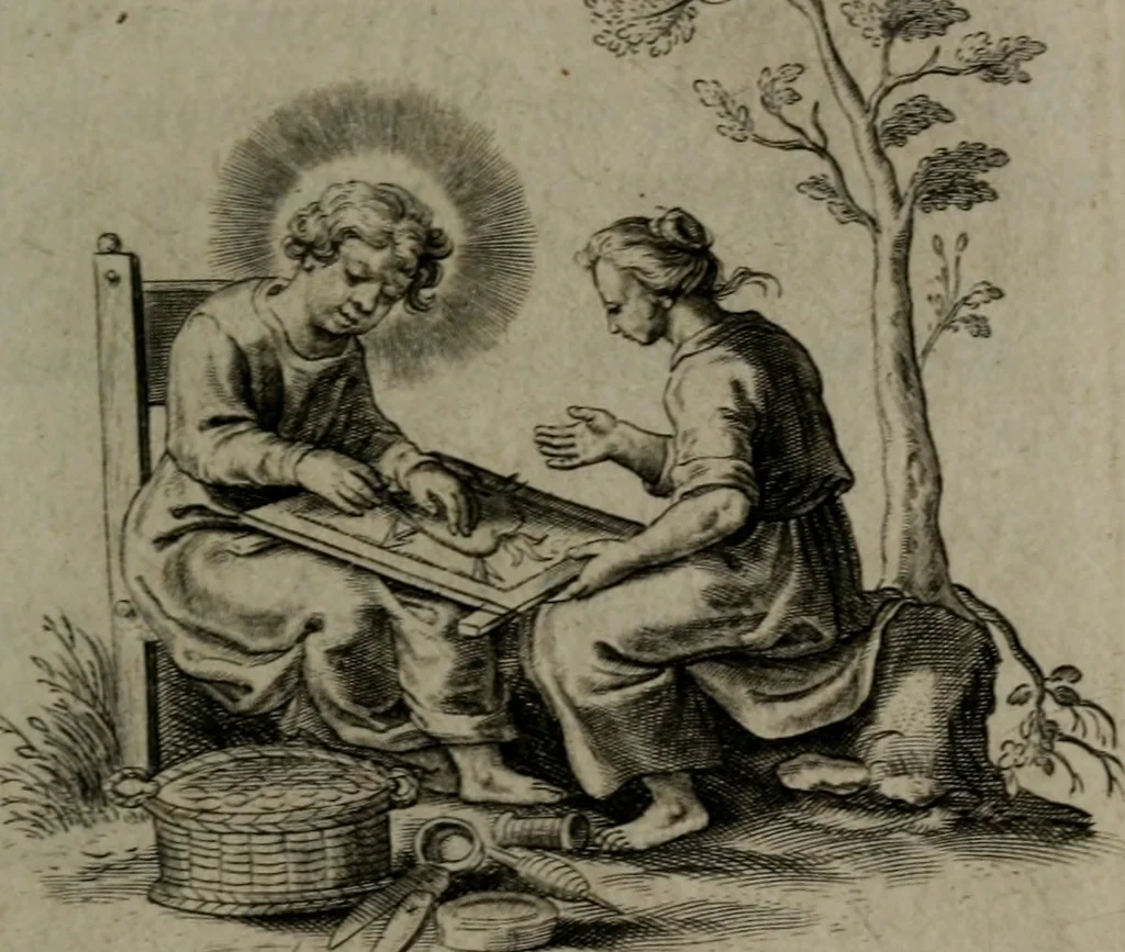 An illustration from Amoris divini et humani antipathia, sive effectus varij, e varijs Sacrae Scripturae locis deprompti, elblematis suis expressi ..., 1629, leaf 242