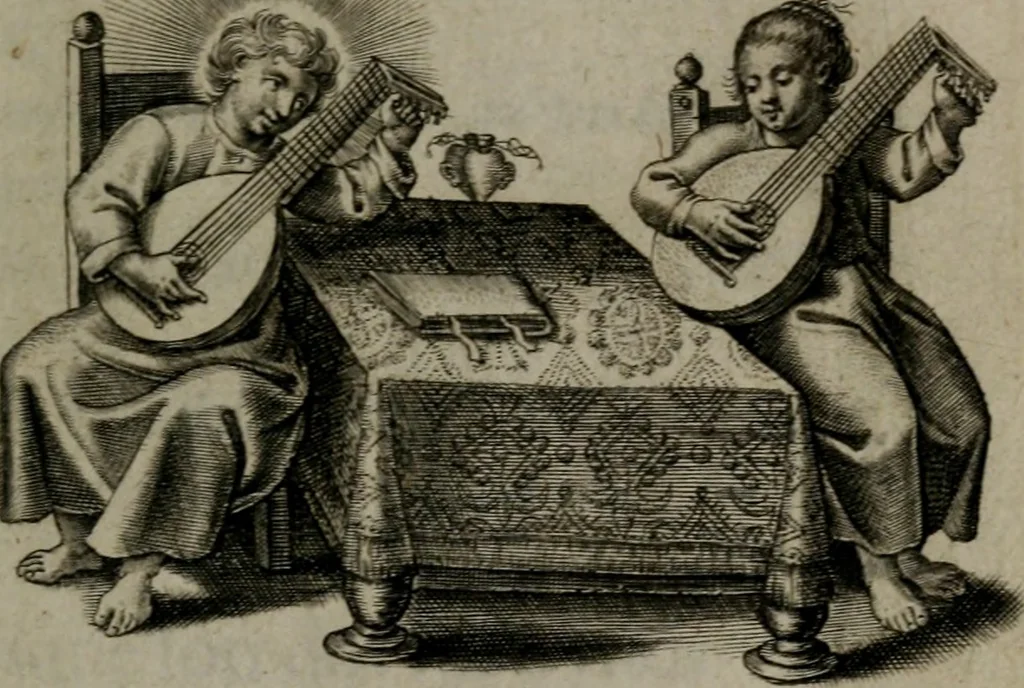 An illustration from Amoris divini et humani antipathia, sive effectus varij, e varijs Sacrae Scripturae locis deprompti, elblematis suis expressi ..., 1629, leaf 308