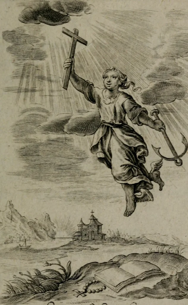 An illustration from Amoris divini et humani antipathia, sive effectus varij, e varijs Sacrae Scripturae locis deprompti, elblematis suis expressi ..., 1629, leaf 344