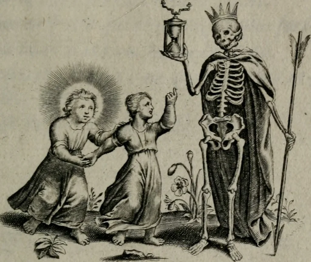 An illustration from Amoris divini et humani antipathia, sive effectus varij, e varijs Sacrae Scripturae locis deprompti, elblematis suis expressi ..., 1629, leaf 94