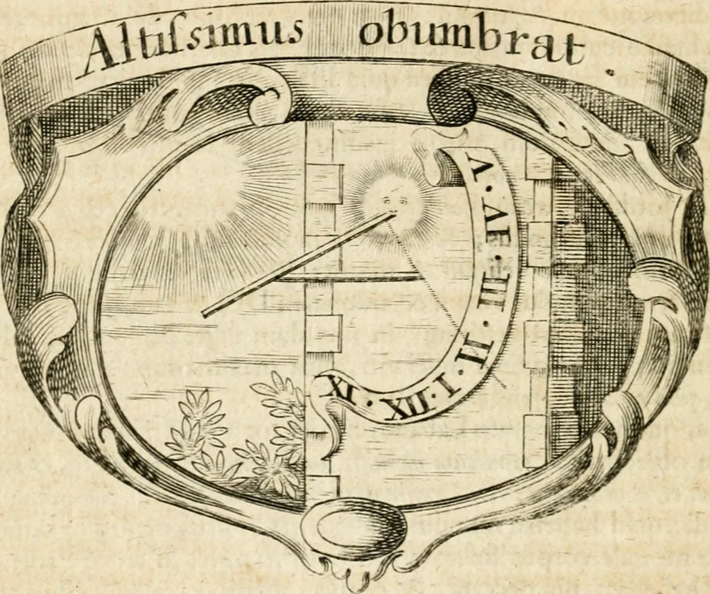 An illustration from Mater amoris et doloris : quam Christus in cruce moriens omnibus ac singulis suis fidelibus in matrem legavit, ecce mater tua : nunc explicata per sacra emblemata, figuras scripturae quàm plurimas, conceptus varios praedicabiles, SS. patrum sententias, raras historias, & pios ad Jesum patientem, ac sanctissimam matrem ejus compatientem affectus : opus omnibus Jesum & Mariam amantibus, praedicantibus, aut meditantibus perutile, com triplici indice considerationum, rerum memorabilium, & concionatorio, formandis per annum concionibus opportuno, 1726, leaf 111