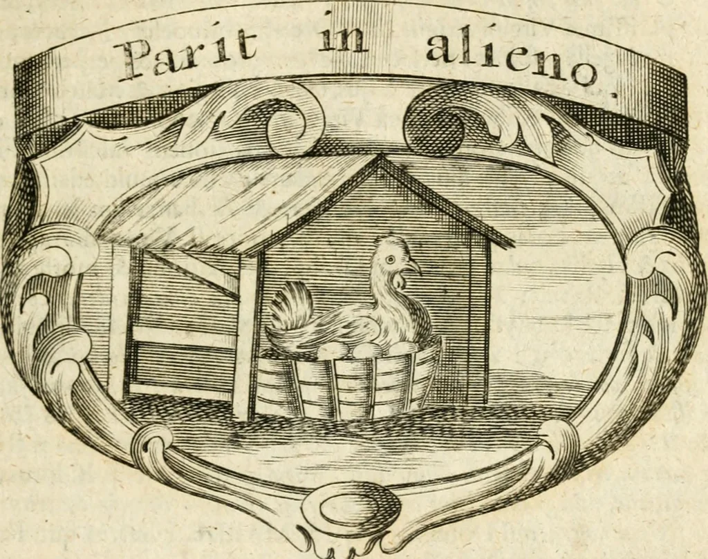 An illustration from Mater amoris et doloris : quam Christus in cruce moriens omnibus ac singulis suis fidelibus in matrem legavit, ecce mater tua : nunc explicata per sacra emblemata, figuras scripturae quàm plurimas, conceptus varios praedicabiles, SS. patrum sententias, raras historias, & pios ad Jesum patientem, ac sanctissimam matrem ejus compatientem affectus : opus omnibus Jesum & Mariam amantibus, praedicantibus, aut meditantibus perutile, com triplici indice considerationum, rerum memorabilium, & concionatorio, formandis per annum concionibus opportuno, 1726, leaf 132