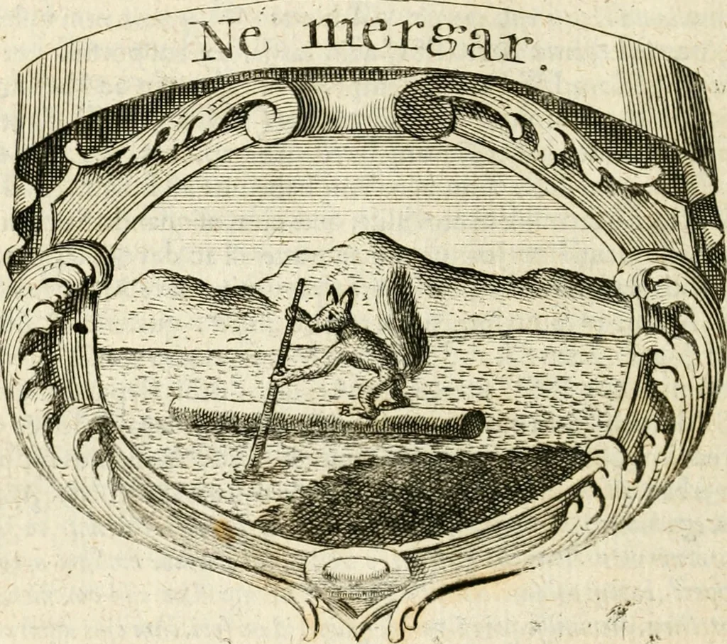 An illustration from Mater amoris et doloris : quam Christus in cruce moriens omnibus ac singulis suis fidelibus in matrem legavit, ecce mater tua : nunc explicata per sacra emblemata, figuras scripturae quàm plurimas, conceptus varios praedicabiles, SS. patrum sententias, raras historias, & pios ad Jesum patientem, ac sanctissimam matrem ejus compatientem affectus : opus omnibus Jesum & Mariam amantibus, praedicantibus, aut meditantibus perutile, com triplici indice considerationum, rerum memorabilium, & concionatorio, formandis per annum concionibus opportuno, 1726, leaf 269