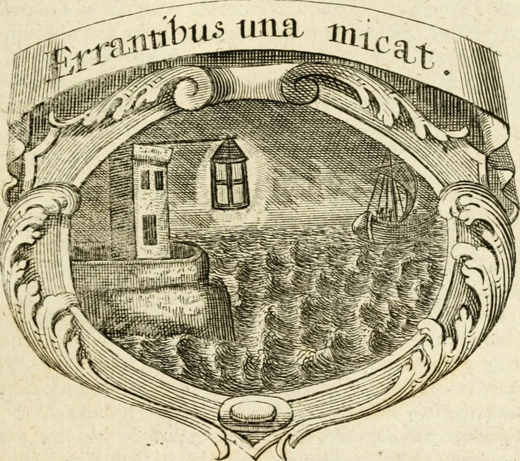 An illustration from Mater amoris et doloris : quam Christus in cruce moriens omnibus ac singulis suis fidelibus in matrem legavit, ecce mater tua : nunc explicata per sacra emblemata, figuras scripturae quàm plurimas, conceptus varios praedicabiles, SS. patrum sententias, raras historias, & pios ad Jesum patientem, ac sanctissimam matrem ejus compatientem affectus : opus omnibus Jesum & Mariam amantibus, praedicantibus, aut meditantibus perutile, com triplici indice considerationum, rerum memorabilium, & concionatorio, formandis per annum concionibus opportuno, 1726, leaf 276