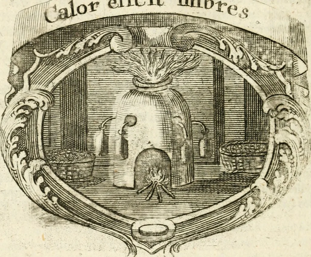 An illustration from Mater amoris et doloris : quam Christus in cruce moriens omnibus ac singulis suis fidelibus in matrem legavit, ecce mater tua : nunc explicata per sacra emblemata, figuras scripturae quàm plurimas, conceptus varios praedicabiles, SS. patrum sententias, raras historias, & pios ad Jesum patientem, ac sanctissimam matrem ejus compatientem affectus : opus omnibus Jesum & Mariam amantibus, praedicantibus, aut meditantibus perutile, com triplici indice considerationum, rerum memorabilium, & concionatorio, formandis per annum concionibus opportuno, 1726, leaf 367