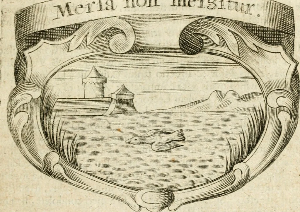 An illustration from Mater amoris et doloris : quam Christus in cruce moriens omnibus ac singulis suis fidelibus in matrem legavit, ecce mater tua : nunc explicata per sacra emblemata, figuras scripturae quàm plurimas, conceptus varios praedicabiles, SS. patrum sententias, raras historias, & pios ad Jesum patientem, ac sanctissimam matrem ejus compatientem affectus : opus omnibus Jesum & Mariam amantibus, praedicantibus, aut meditantibus perutile, com triplici indice considerationum, rerum memorabilium, & concionatorio, formandis per annum concionibus opportuno, 1726, leaf 388