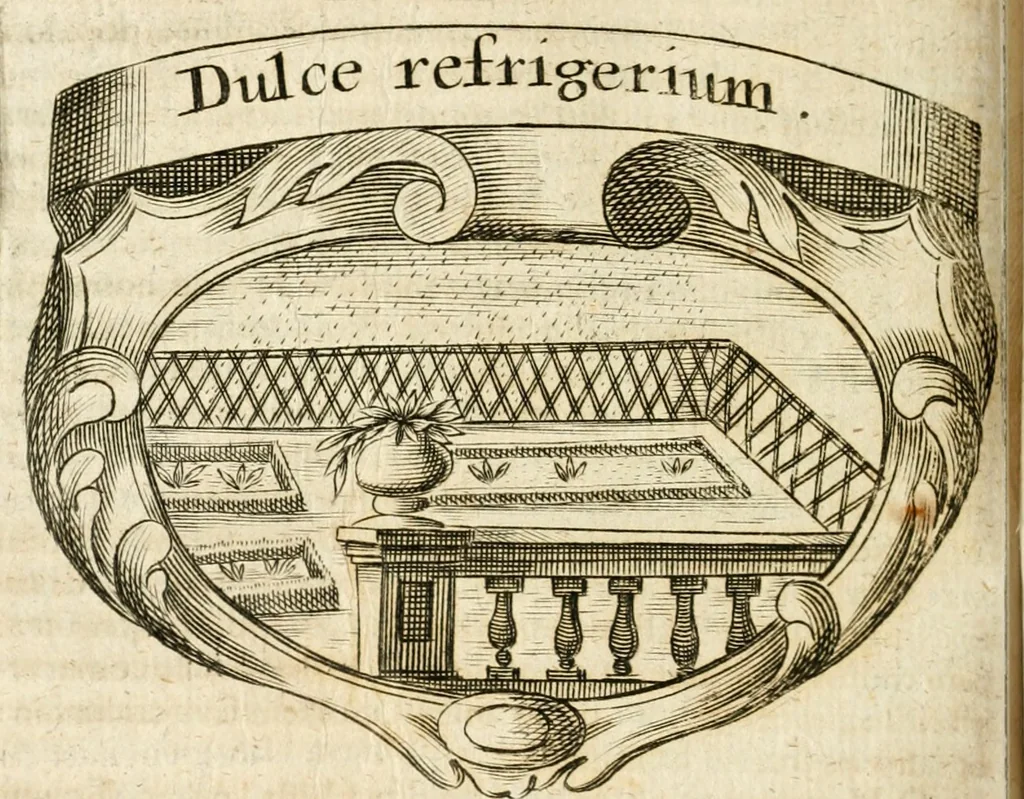 An illustration from Mater amoris et doloris : quam Christus in cruce moriens omnibus ac singulis suis fidelibus in matrem legavit, ecce mater tua : nunc explicata per sacra emblemata, figuras scripturae quàm plurimas, conceptus varios praedicabiles, SS. patrum sententias, raras historias, & pios ad Jesum patientem, ac sanctissimam matrem ejus compatientem affectus : opus omnibus Jesum & Mariam amantibus, praedicantibus, aut meditantibus perutile, com triplici indice considerationum, rerum memorabilium, & concionatorio, formandis per annum concionibus opportuno, 1726, leaf 409