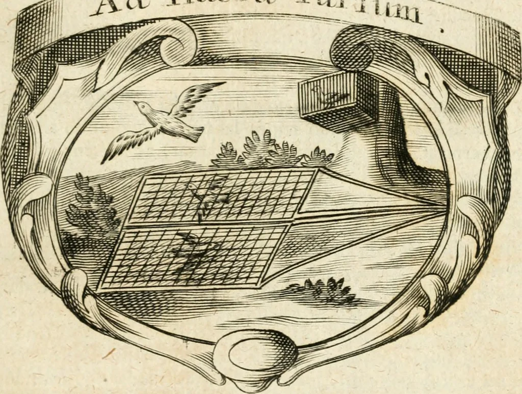 An illustration from Mater amoris et doloris : quam Christus in cruce moriens omnibus ac singulis suis fidelibus in matrem legavit, ecce mater tua : nunc explicata per sacra emblemata, figuras scripturae quàm plurimas, conceptus varios praedicabiles, SS. patrum sententias, raras historias, & pios ad Jesum patientem, ac sanctissimam matrem ejus compatientem affectus : opus omnibus Jesum & Mariam amantibus, praedicantibus, aut meditantibus perutile, com triplici indice considerationum, rerum memorabilium, & concionatorio, formandis per annum concionibus opportuno, 1726, leaf 456