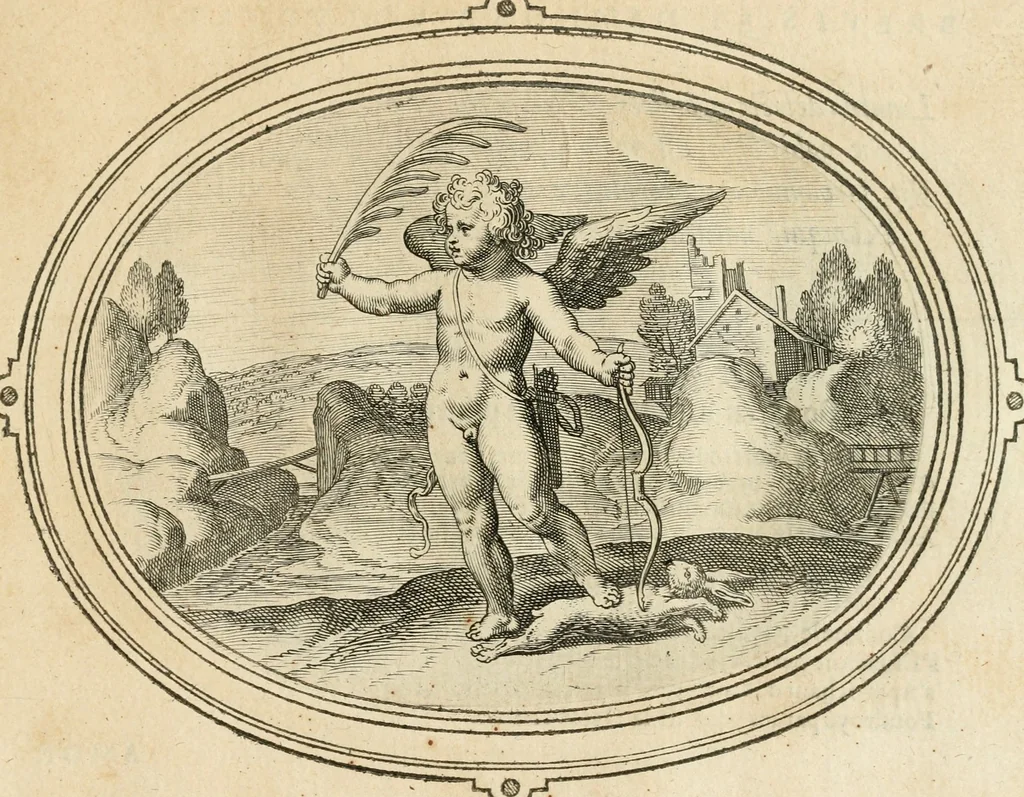 An illustration from Amorum emblemata, figuris aeneis incisa, 1608, leaf 120