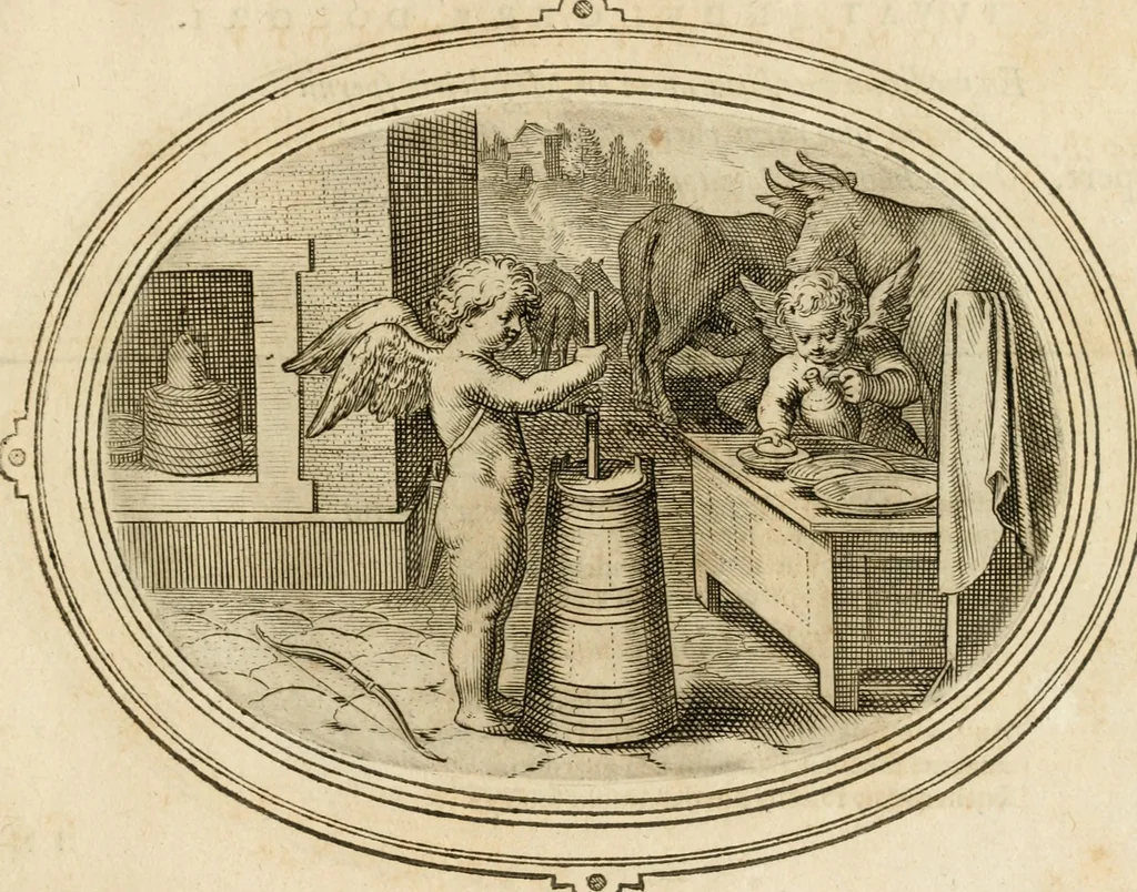 An illustration from Amorum emblemata, figuris aeneis incisa, 1608, leaf 138