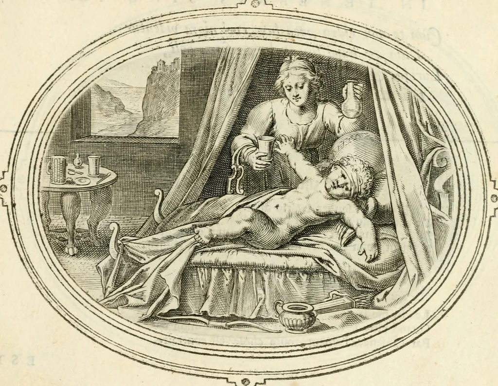 An illustration from Amorum emblemata, figuris aeneis incisa, 1608, leaf 140