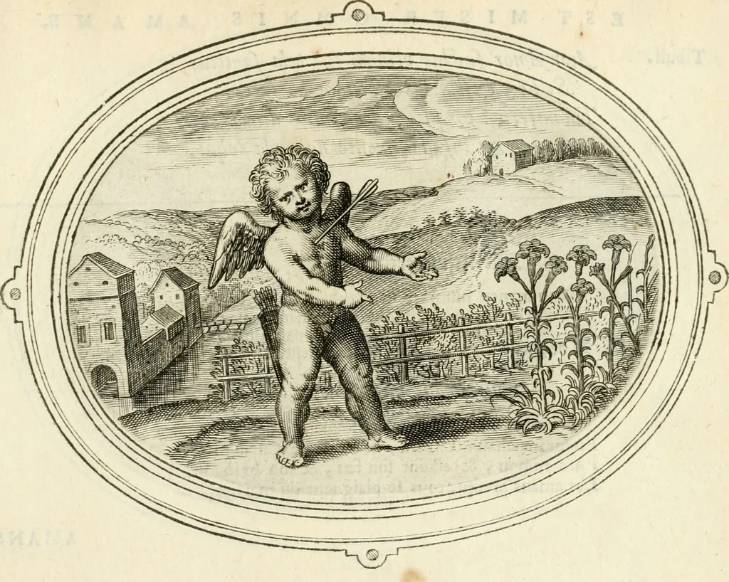 An illustration from Amorum emblemata, figuris aeneis incisa, 1608, leaf 142