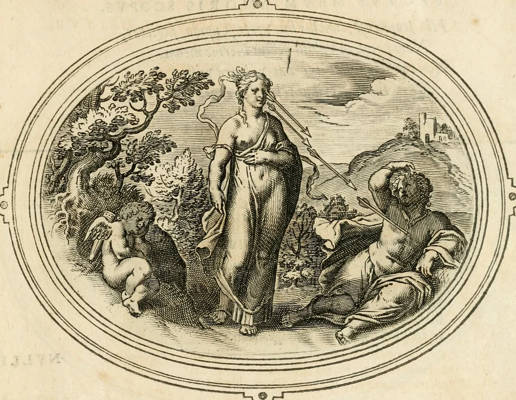 An illustration from Amorum emblemata, figuris aeneis incisa, 1608, leaf 170