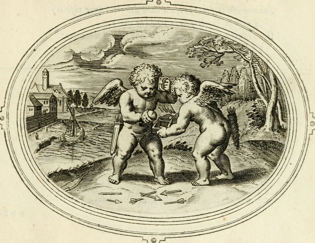 An illustration from Amorum emblemata, figuris aeneis incisa, 1608, leaf 178