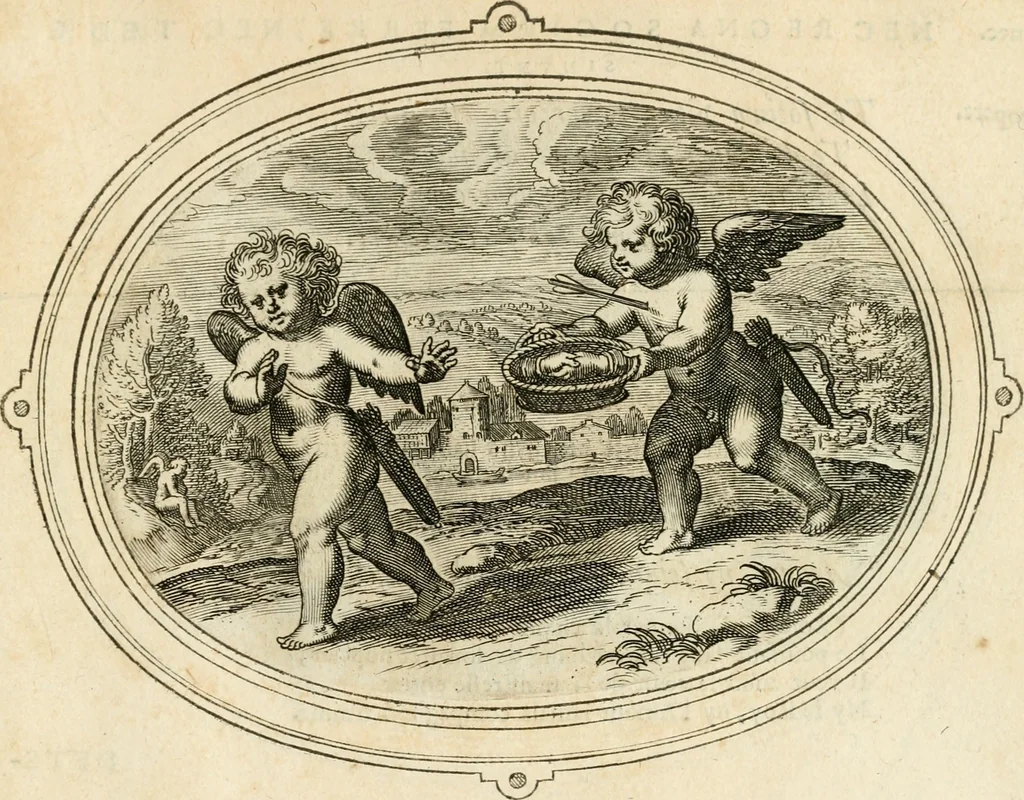 An illustration from Amorum emblemata, figuris aeneis incisa, 1608, leaf 198