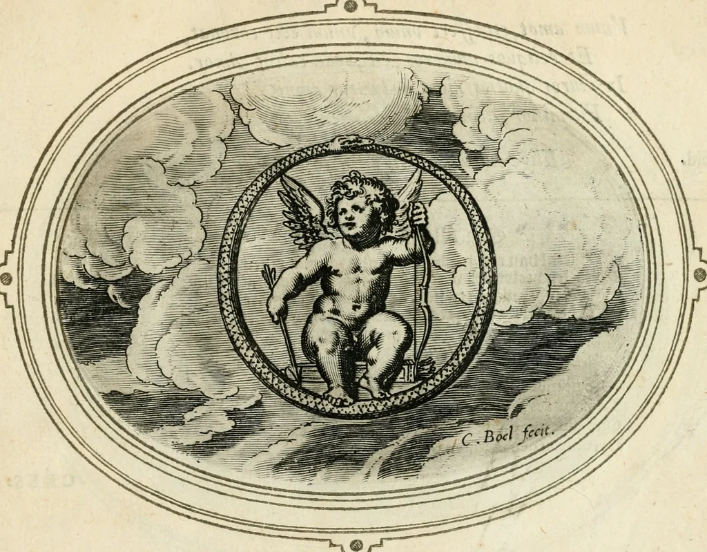 An illustration from Amorum emblemata, figuris aeneis incisa, 1608, leaf 20
