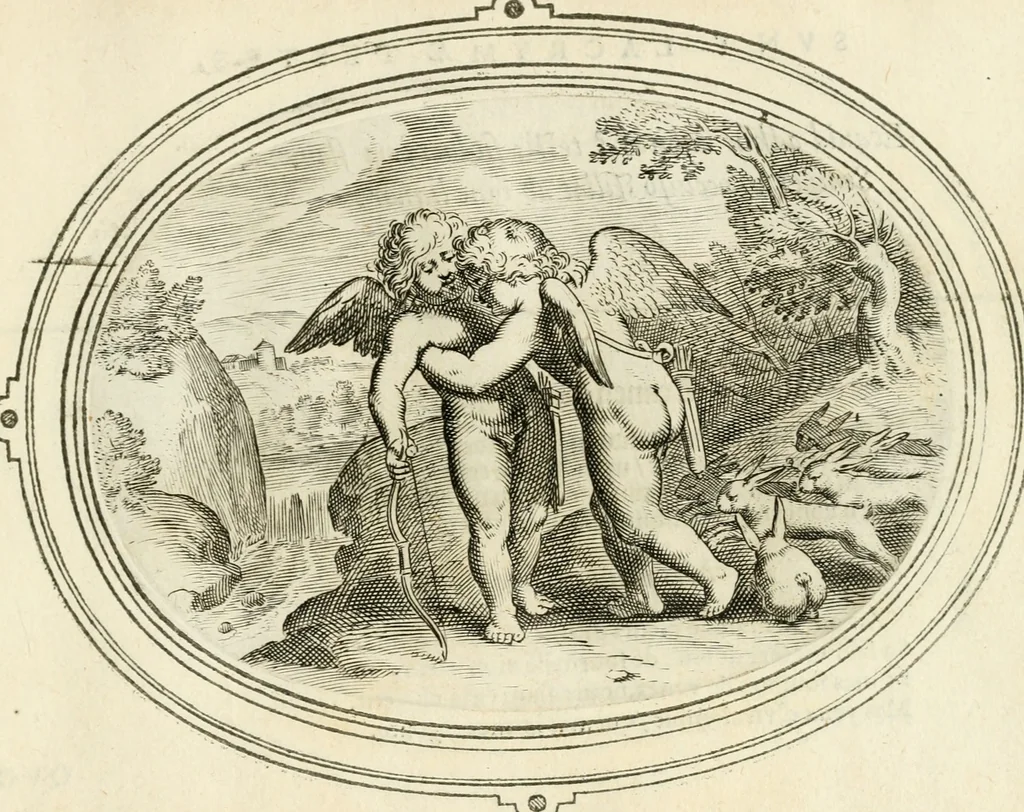 An illustration from Amorum emblemata, figuris aeneis incisa, 1608, leaf 206
