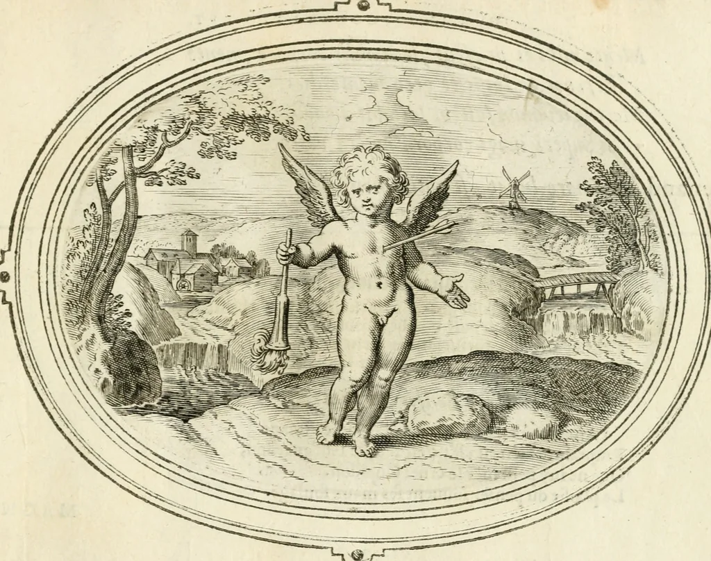An illustration from Amorum emblemata, figuris aeneis incisa, 1608, leaf 210