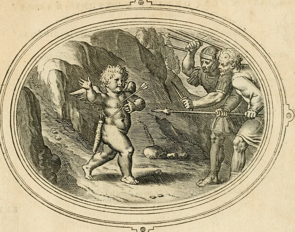 An illustration from Amorum emblemata, figuris aeneis incisa, 1608, leaf 218