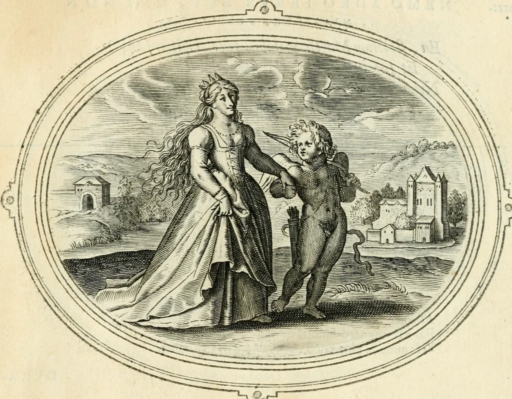 An illustration from Amorum emblemata, figuris aeneis incisa, 1608, leaf 226