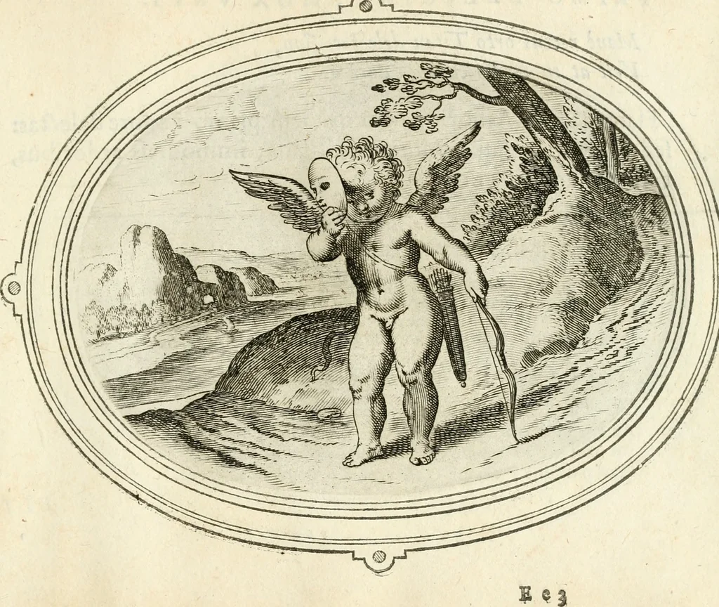 An illustration from Amorum emblemata, figuris aeneis incisa, 1608, leaf 240