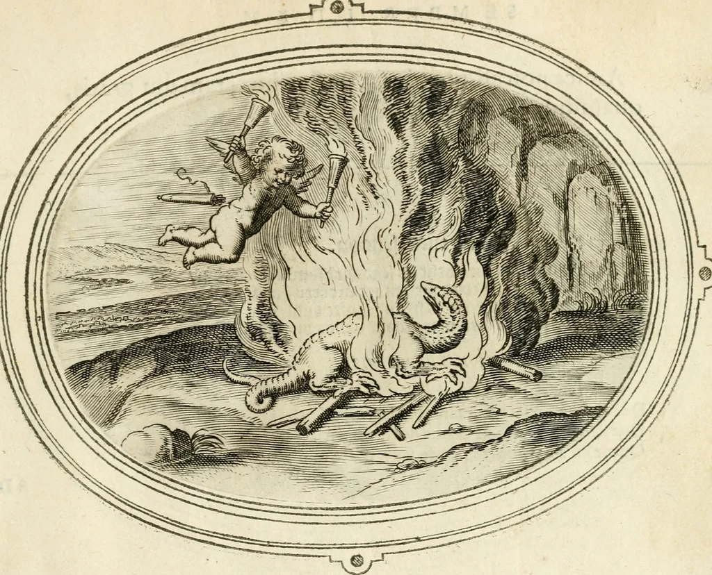An illustration from Amorum emblemata, figuris aeneis incisa, 1608, leaf 248