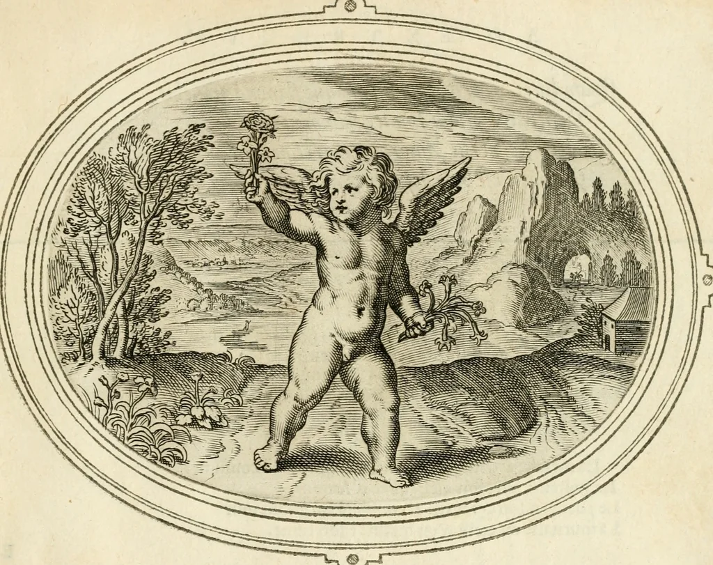 An illustration from Amorum emblemata, figuris aeneis incisa, 1608, leaf 250