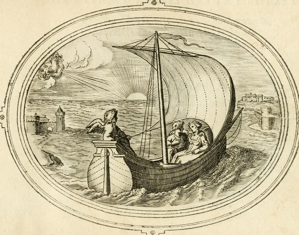 An illustration from Amorum emblemata, figuris aeneis incisa, 1608, leaf 262