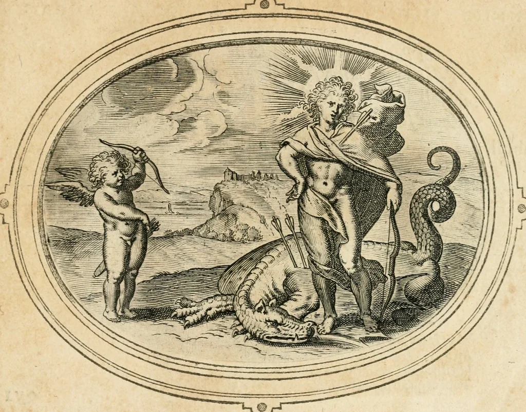 An illustration from Amorum emblemata, figuris aeneis incisa, 1608, leaf 40